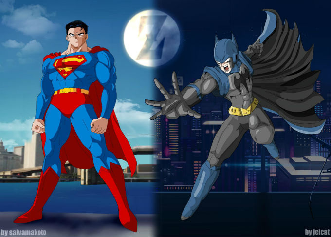 Superman-Batman-Dragon-Ball