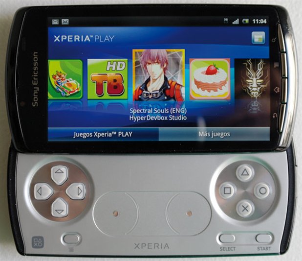 El Sony Ericsson Xperia Play lanzado en 2011.