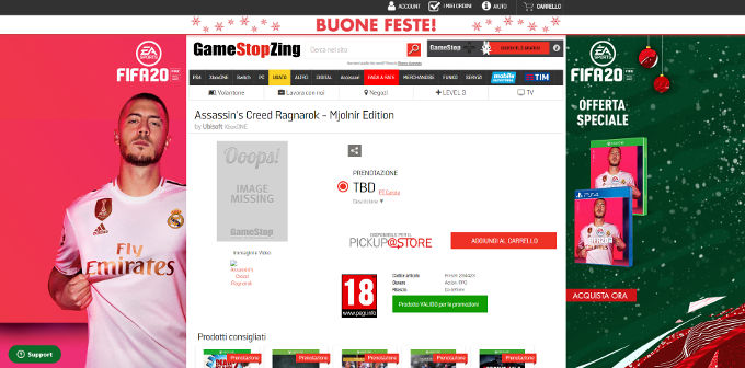 ¡Sorpresa! Tienda filtra Assassin's Creed: Ragnarok