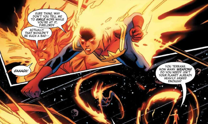 Capitana Marvel trolea de forma épica a los fans que la criticaron