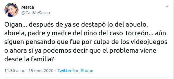 Caso Torreón: Entorno y circunstancias influyeron, no los videojuegos