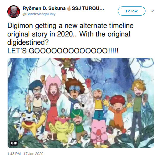 Fans reacciona a la nueva serie de Digimon Adventure
