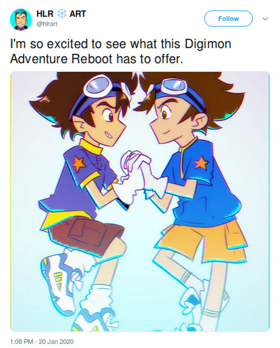 Fans reacciona a la nueva serie de Digimon Adventure
