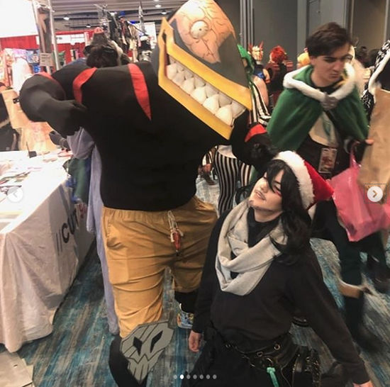 Nomu de My Hero Academia gracias a un divertido cosplay