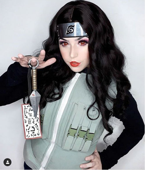 Así se vería Kurenai Yūhi de Naruto en la realidad