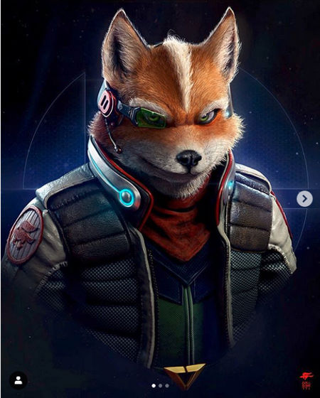Artista de God of War imagina a Fox de Star Fox de forma realista