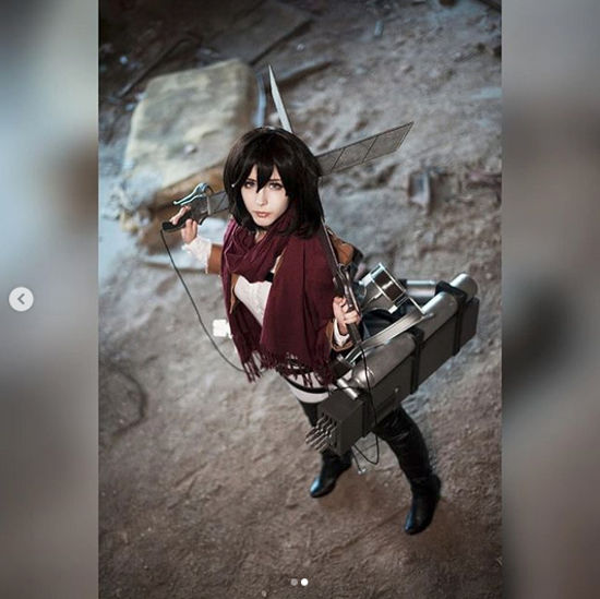 Attack on Titan: Este cosplay de Mikasa Ackerman es muy realista
