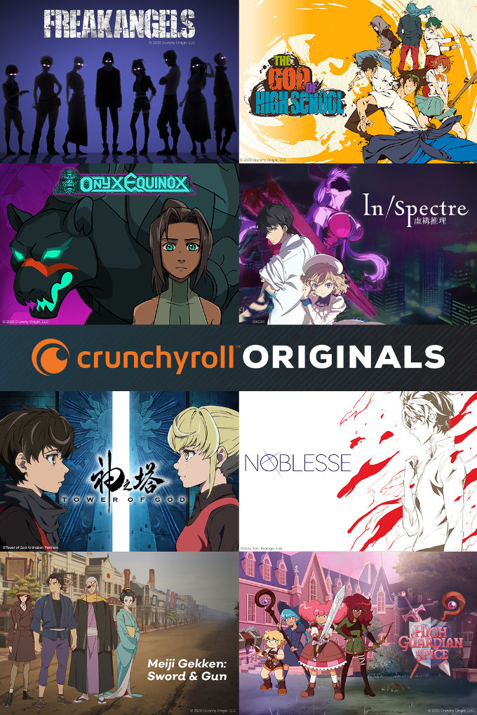 Crunchyroll anuncia anime originales para su servicio