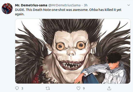 Así reaccionaron los fans al nuevo manga de Death Note
