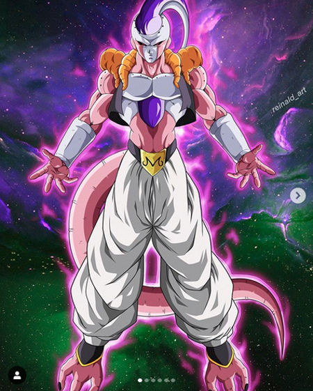 Dragon Ball Z: Así imaginan la fusión entre Super Buu y Freezer