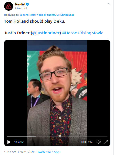 My Hero Academia: ¿Podría Tom Holland interpretar a Deku?