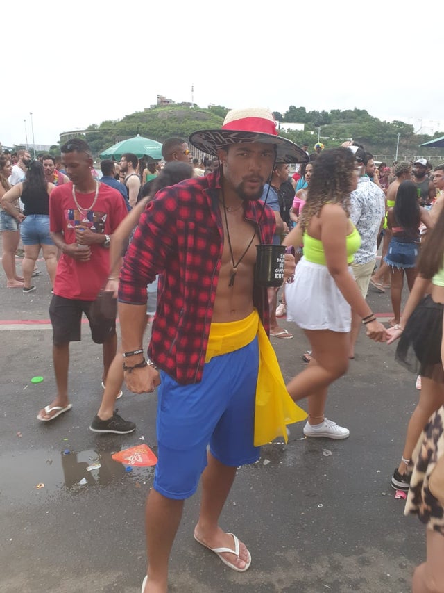 Monkey D. Luffy de One Piece consigue un cosplay desde el carnaval