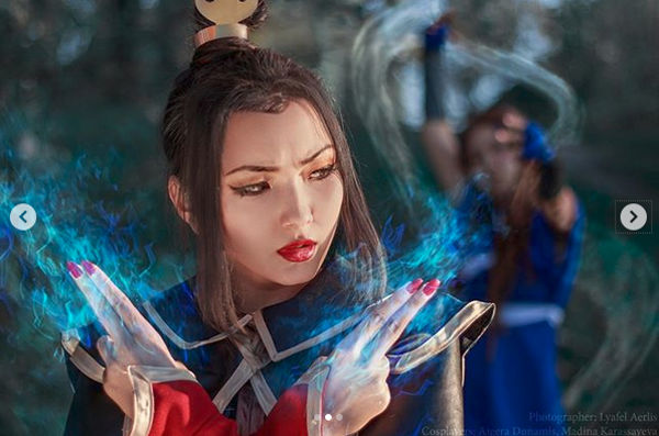 Avatar The Last Airbender: Cosplayers recrean la batalla de Azula y Katara
