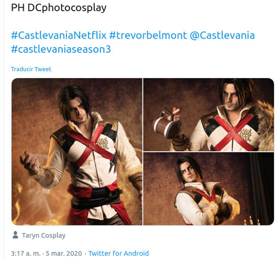 Este Trevor Belmont de Castlevania está listo para live-action