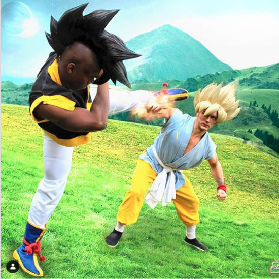 Así se verían Goku y Uub de Dragon Ball peleando en la realidad