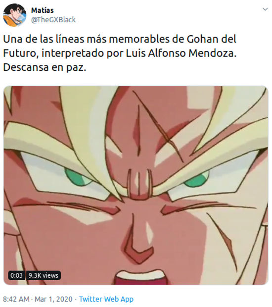 Así reaccionan las redes a la muerte de Luis Alfonso Mendoza