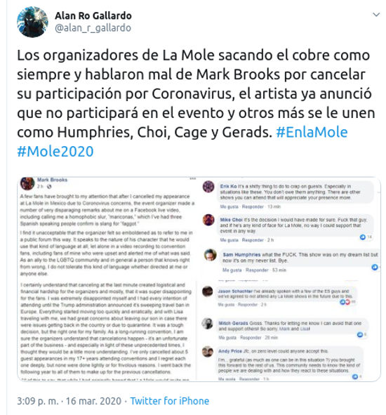 Artista de Marvel denuncia insultos homofóbicos en México