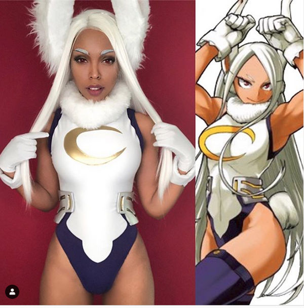 Así podría verse Mirko de My Hero Academia en la vida real