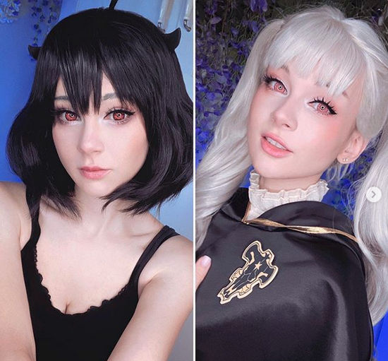 Noelle y Secre de Black Clover consiguen cosplay doble genial