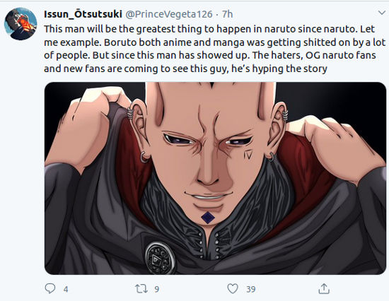 Fans reaccionan Jigen en el anime de Boruto: Naruto Next Generations