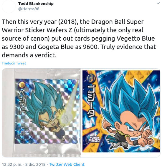 Dragon Ball: ¿Quién es más fuerte, Vegetto o Gogeta?