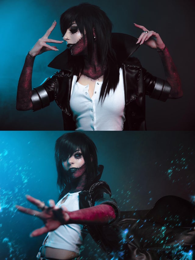 Así podría verse Dabi de My Hero Academia como mujer en live-action