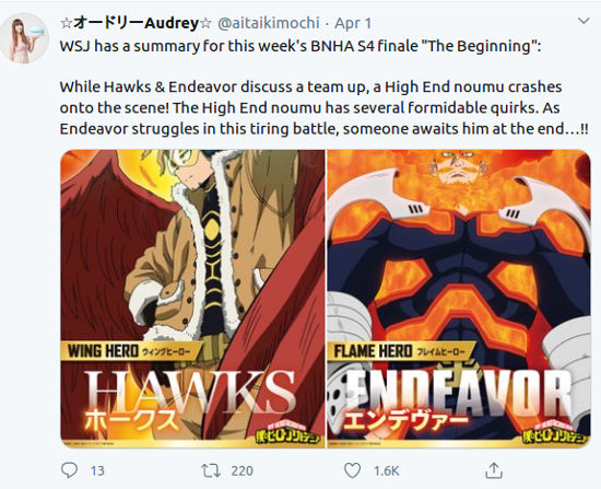 La Temporada 4 de My Hero Academia acabará de forma espectacular