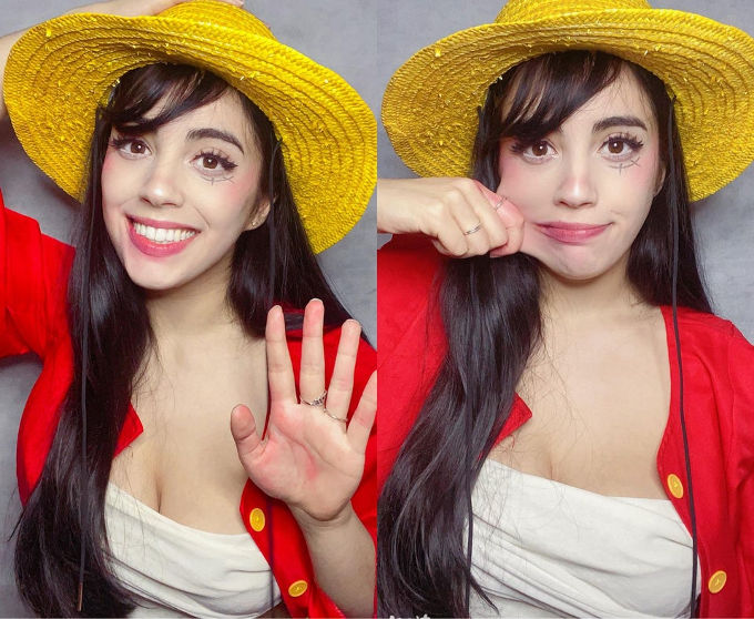 Así podría verse Monkey D. Luffy de One Piece como mujer
