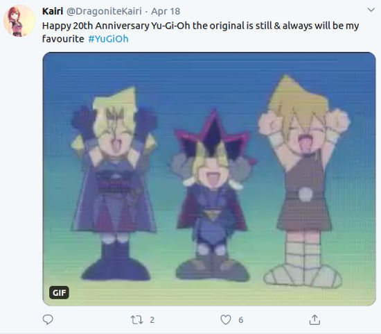 Fans celebran los 20 años del anime de Yu-Gi-Oh!