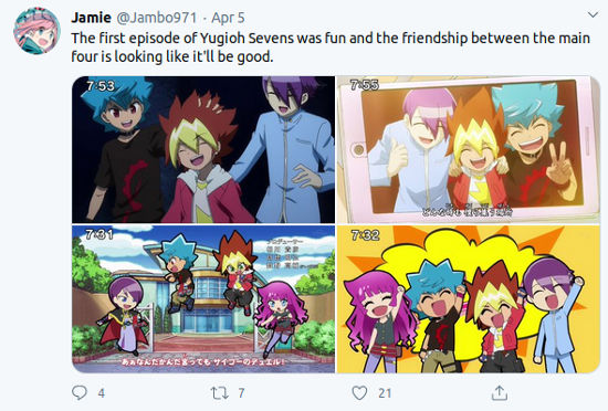 Fans opinan acerca del inicio de Yu-Gi-Oh! Sevens