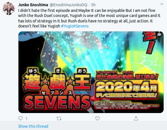 Fans opinan acerca del inicio de Yu-Gi-Oh! Sevens