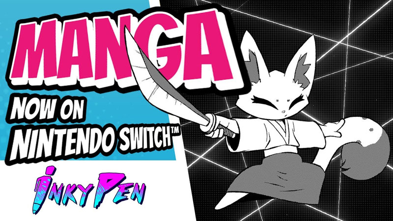 Inkypen es un servicio tipo Netflix para Nintendo Switch que ahora ofrece manga.