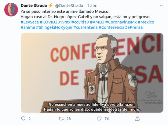 Hugo López-Gatell y otros ahora son personajes de Attack on Titan