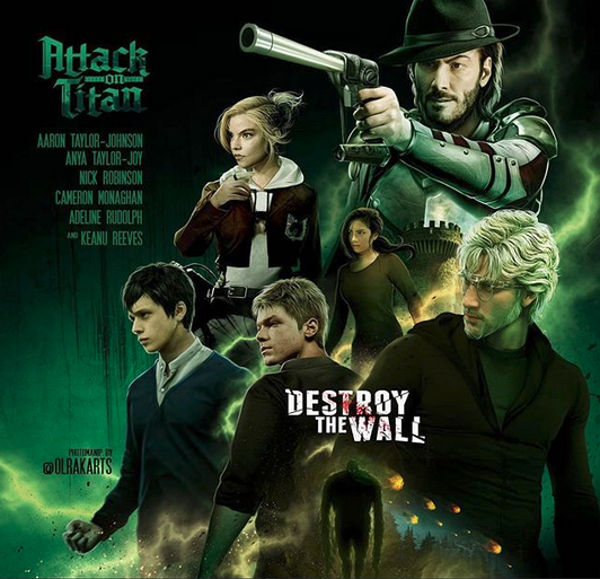 Los villanos de Attack on Titan consiguen póster live-action