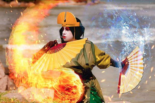 Así podría verse Kyoshi de Avatar: La Leyenda de Aang en la realidad