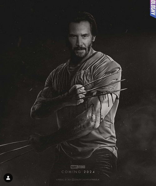Así podría verse Keanu Reeves como Wolverine