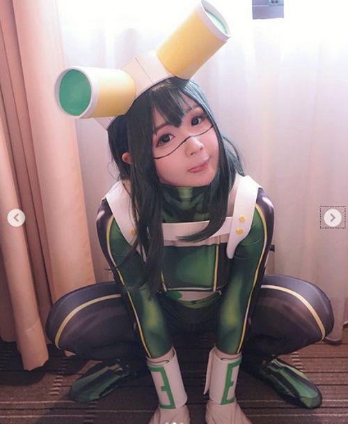 Froppy de My Hero Academia consigue un simpático cosplay
