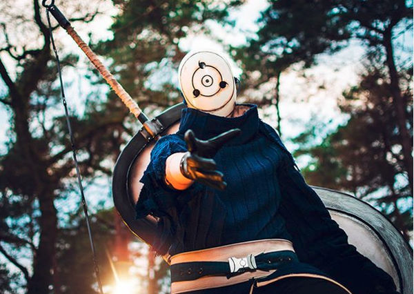 Así se vería Tobi de Naruto Shippuden en la realidad
