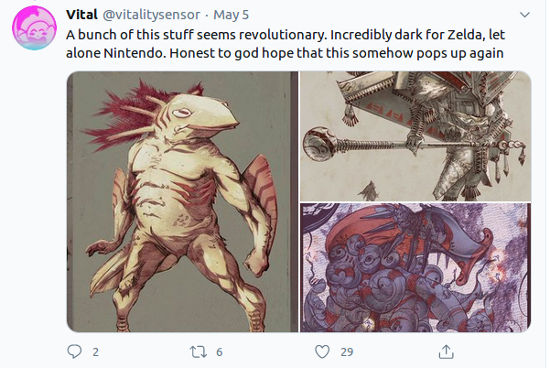 Nintendo preparaba el Zelda más oscuro hasta ahora, pero fue cancelado