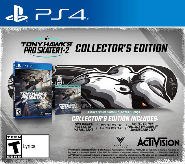 Tony Hawk's Pro Skater 1 y 2 consigue edición de colección