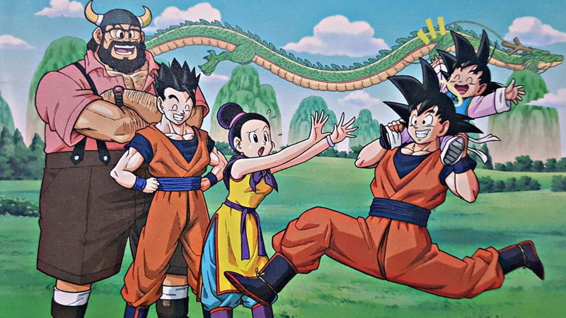 Goku y su familia