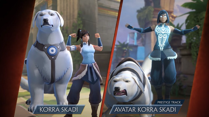 Imagen de Avatar Korra como Skin en SMITE