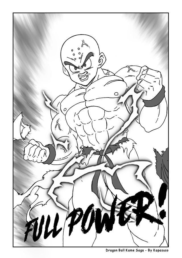 Así se ve Krilin de Dragon Ball Z como el humano más fuerte