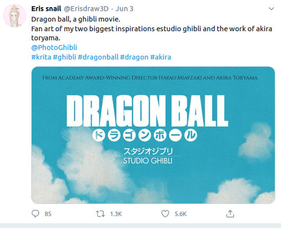 Fan imagina a Dragon Ball si fuera hecho por Studio Ghibli
