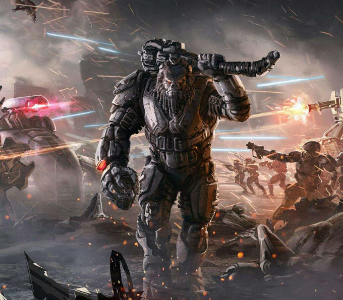 Imagen de Atriox en Halo Wars 2