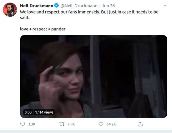 Neil Druckmann responde a las quejas de The Last of Us Part II