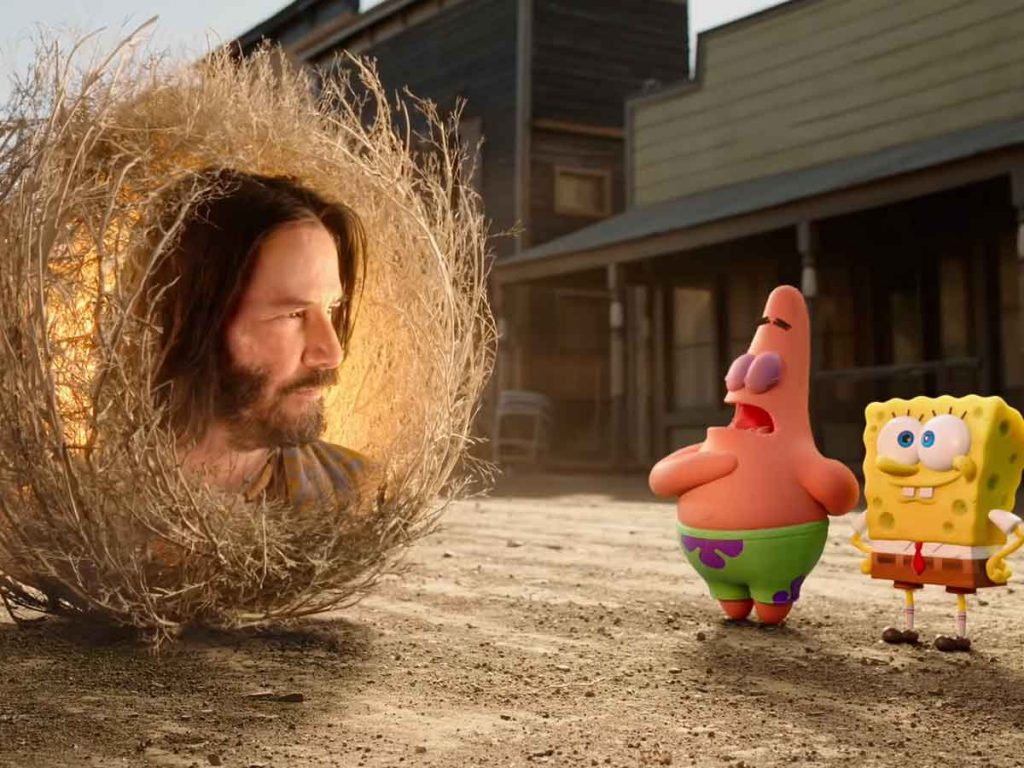 Bob Esponja Keanu Reeves