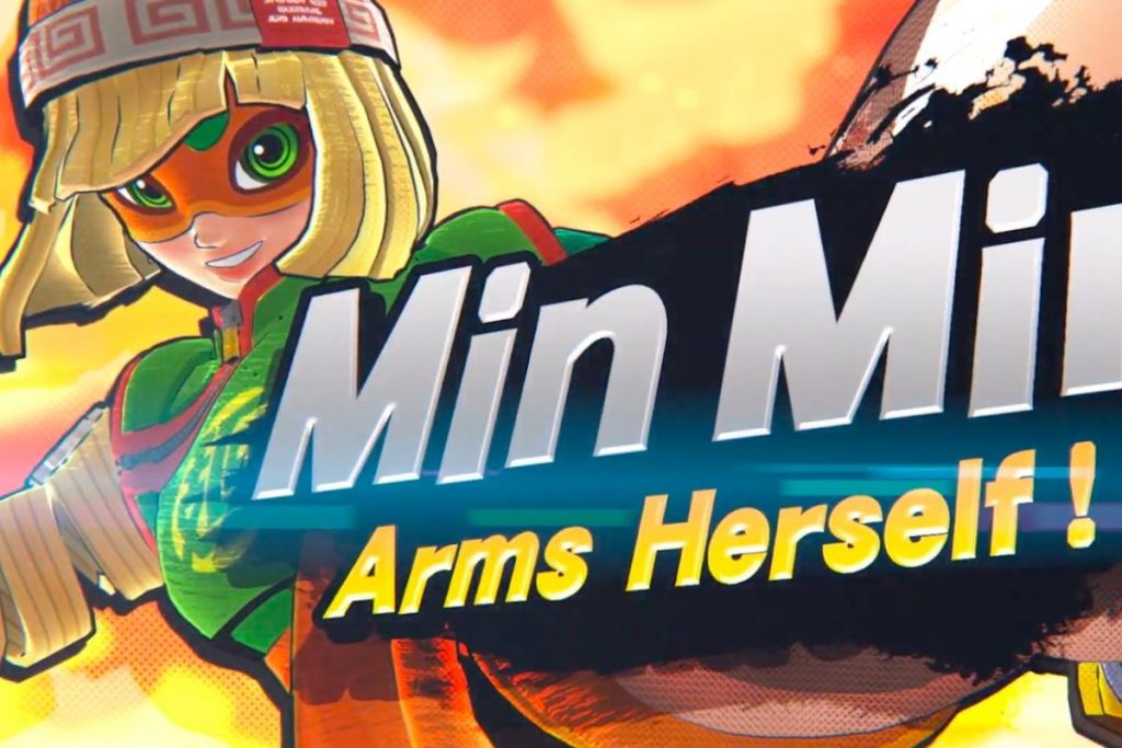 Min Min ARMS super smash