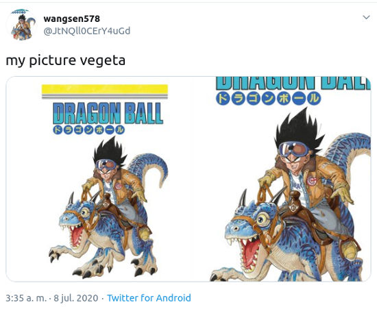 Dragon Ball Z: No solo Goku se pone prehistórico, sino también Vegeta