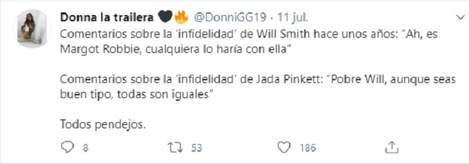 Comentario sobre Will Smith y Margot Robbie